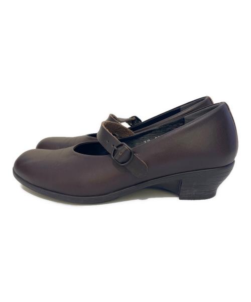 travel shoes by chausser（トラベルシューズバイショセ）TRAVEL SHOES by chausser (トラベルシューズバイショセ) トラベルシューズ ブラウン サイズ:39の古着・服飾アイテム