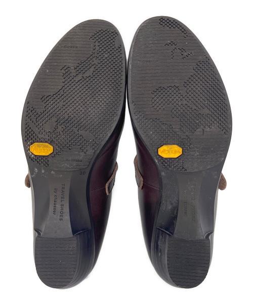 travel shoes by chausser（トラベルシューズバイショセ）TRAVEL SHOES by chausser (トラベルシューズバイショセ) トラベルシューズ ブラウン サイズ:39の古着・服飾アイテム
