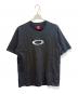 OAKLEY（オークリー）の古着「メタリックロゴTシャツ」｜ブラック