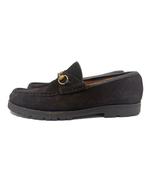 GUCCI（グッチ）GUCCI (グッチ) ビットローファー 101-6105 ブラック サイズ:23の古着・服飾アイテム