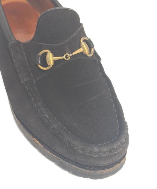 GUCCI（グッチ）GUCCI (グッチ) ビットローファー 101-6105 ブラック サイズ:23の古着・服飾アイテム