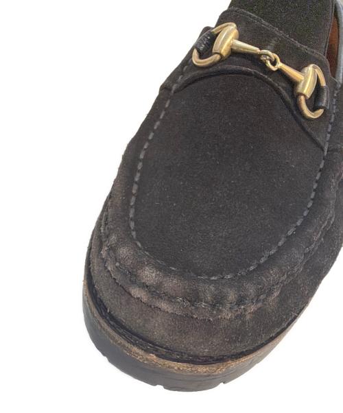GUCCI（グッチ）GUCCI (グッチ) ビットローファー 101-6105 ブラック サイズ:23の古着・服飾アイテム