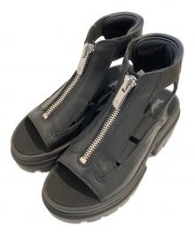 Timberland（ティンバーランド）の古着「エヴァーレイ グラディエーター サンダル　TB0A633ZW02」｜ブラック