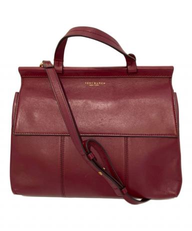 中古・古着通販】TORY BURCH (トリーバーチ) レザーハンドバッグ