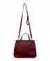 TORY BURCH (トリーバーチ) レザーハンドバッグ レッド サイズ:-：7000円