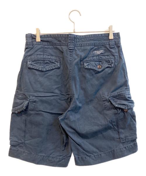 POLO RALPH LAUREN（ポロ・ラルフローレン）POLO RALPH LAUREN (ポロ・ラルフローレン) ６ポケハーフカーゴパンツ ネイビー サイズ:33の古着・服飾アイテム