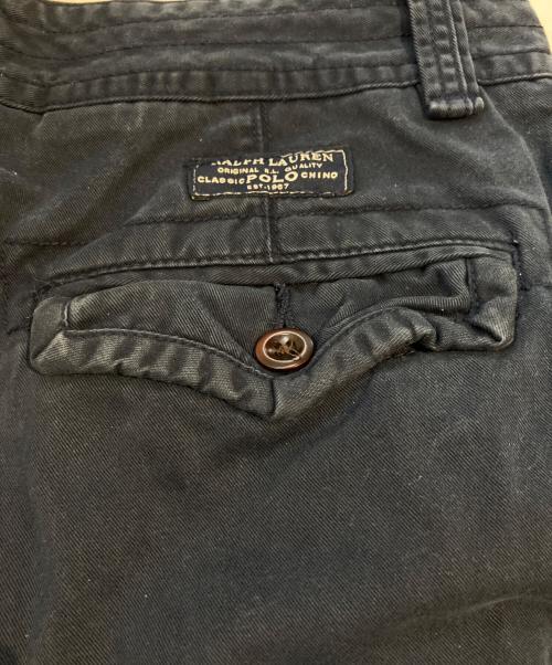 POLO RALPH LAUREN（ポロ・ラルフローレン）POLO RALPH LAUREN (ポロ・ラルフローレン) ６ポケハーフカーゴパンツ ネイビー サイズ:33の古着・服飾アイテム