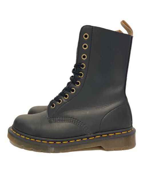 Dr.Martens（ドクターマーチン）Dr.Martens (ドクターマーチン) 10ホールブーツ ブラック サイズ:UK5の古着・服飾アイテム