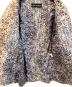 中古・古着 ISSEY MIYAKE (イッセイミヤケ) AbstractTexturedJacket　IM13FD059 ベージュ×ブラック サイズ:2：25000円
