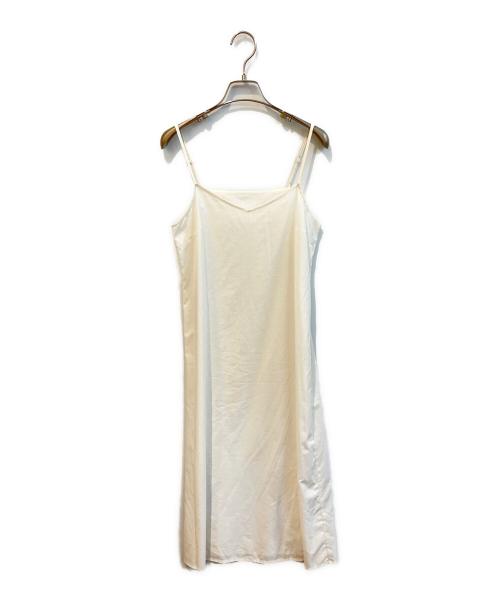 Snidel（スナイデル）Snidel (スナイデル) フリルスリーブリボンプリントワンピース　SWFO252182 ホワイトの古着・服飾アイテム