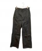 Dickies×SLYディッキーズ×スライ）の古着「HOLE STRAIGHT パンツ　030ISR01-3131」｜ブラック