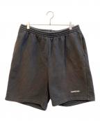 BALENCIAGAバレンシアガ）の古着「Logo Embroidered Shorts　674591 TMVF5」｜ブラック