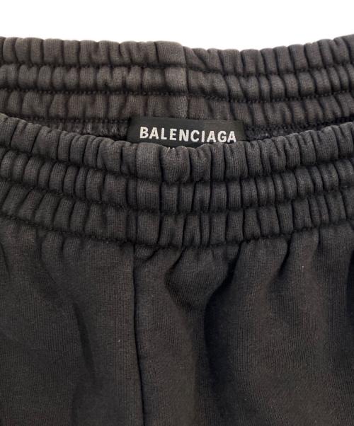 BALENCIAGA（バレンシアガ）BALENCIAGA (バレンシアガ) Logo Embroidered Shorts　674591 TMVF5 ブラック サイズ:Ｓの古着・服飾アイテム