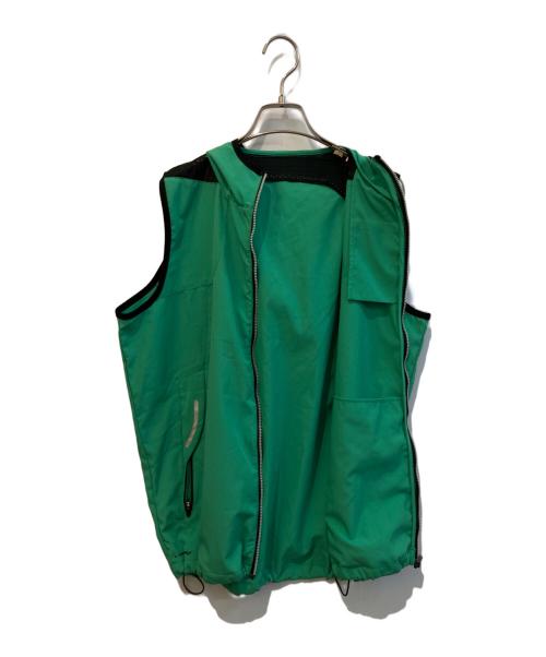 OAKLEY（オークリー）OAKLEY (オークリー) ナイロンベスト グリーン サイズ:Lの古着・服飾アイテム