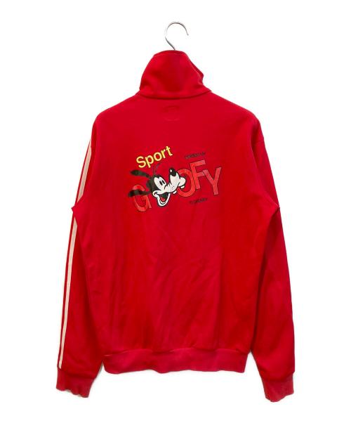 adidas（アディダス）adidas (アディダス) トラックジャケット レッド サイズ:Mの古着・服飾アイテム