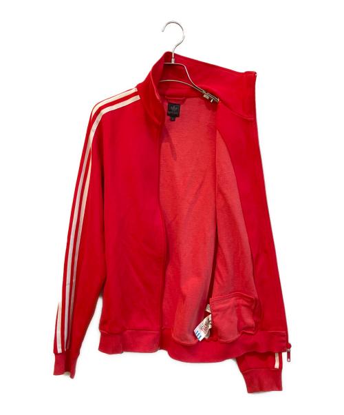 adidas（アディダス）adidas (アディダス) トラックジャケット レッド サイズ:Mの古着・服飾アイテム