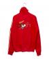adidas (アディダス) トラックジャケット レッド サイズ:M：4000円