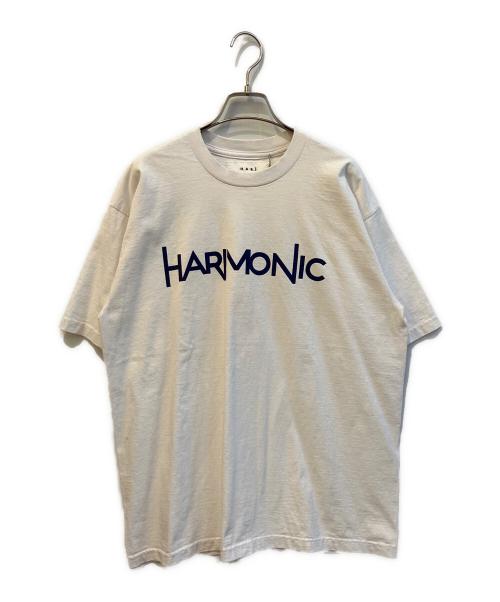 HaRi（ハリ）HARI (ハリ) かぐれ (カグレ) HARMONIC T-SHIRTS ホワイト サイズ:Sの古着・服飾アイテム