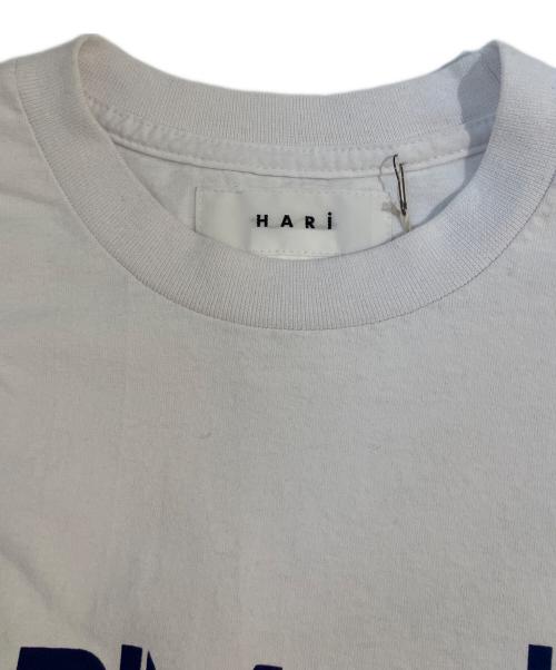 HaRi（ハリ）HARI (ハリ) かぐれ (カグレ) HARMONIC T-SHIRTS ホワイト サイズ:Sの古着・服飾アイテム