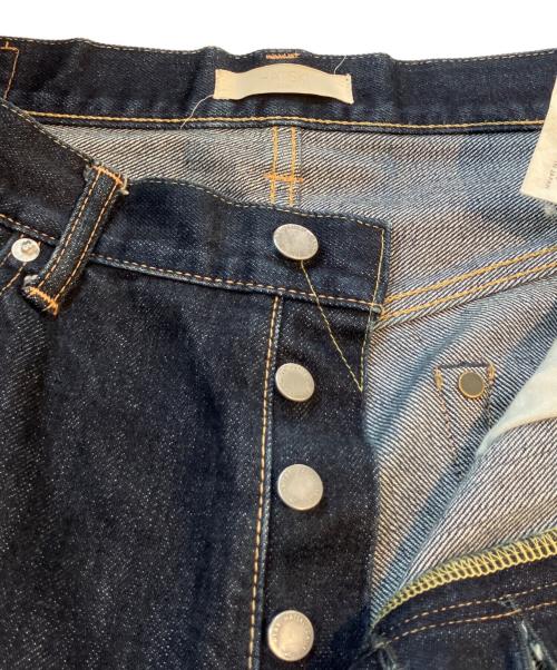 HATSKI（ハツキ）HATSKI (ハツキ) セルビッチデニムパンツ/Wide Tapered Denim　HTK-18013 インディゴ サイズ:2の古着・服飾アイテム