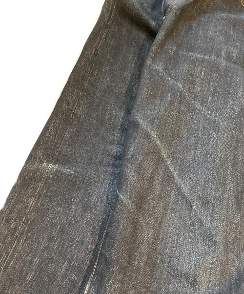 HATSKI（ハツキ）HATSKI (ハツキ) セルビッチデニムパンツ/Wide Tapered Denim　HTK-18013 インディゴ サイズ:2の古着・服飾アイテム