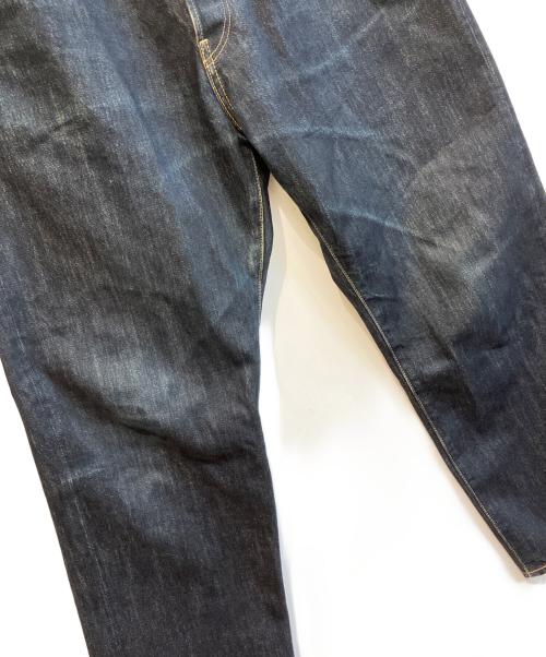 HATSKI（ハツキ）HATSKI (ハツキ) セルビッチデニムパンツ/Wide Tapered Denim　HTK-18013 インディゴ サイズ:2の古着・服飾アイテム