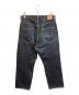 HATSKI (ハツキ) セルビッチデニムパンツ/Wide Tapered Denim　HTK-18013 インディゴ サイズ:2：6000円