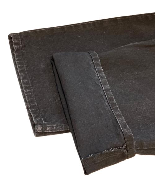 EVCON（エビコン）evcon (エビコン) デニムパンツ/1TUCK BAGGY DENIM BIO　251-91507 ブラック サイズ:2の古着・服飾アイテム