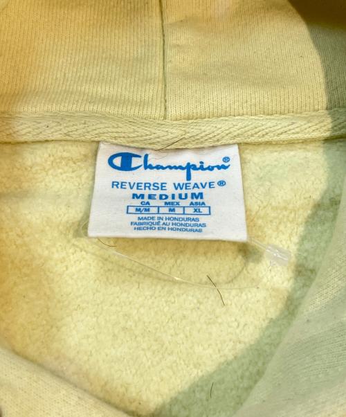 Champion（チャンピオン）Champion (チャンピオン) タイダイ染めパーカー イエロー サイズ:Mの古着・服飾アイテム