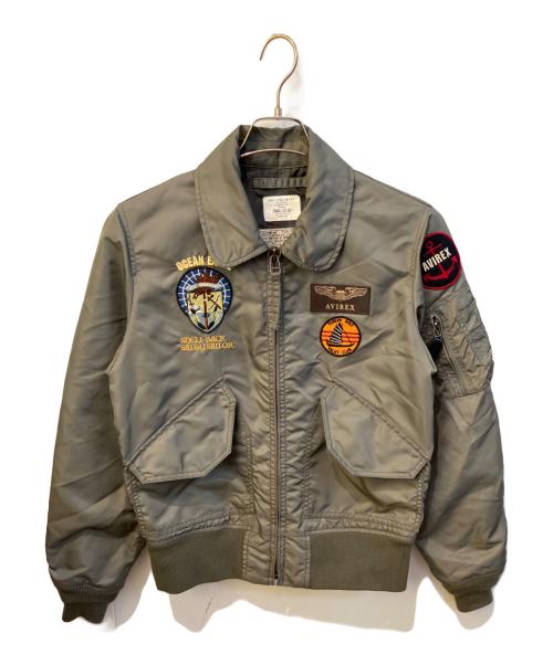 AVIREX（アヴィレックス）AVIREX (アヴィレックス) CWU-36P OCEAN EAGLE TOPGUN/フライトジャケット オリーブ サイズ:SMALLの古着・服飾アイテム