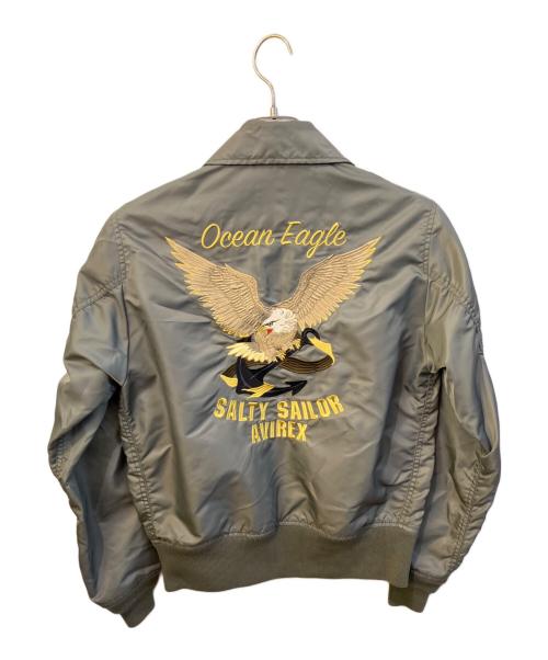 AVIREX（アヴィレックス）AVIREX (アヴィレックス) CWU-36P OCEAN EAGLE TOPGUN/フライトジャケット オリーブ サイズ:SMALLの古着・服飾アイテム