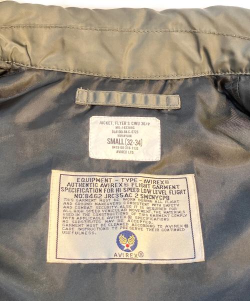 AVIREX（アヴィレックス）AVIREX (アヴィレックス) CWU-36P OCEAN EAGLE TOPGUN/フライトジャケット オリーブ サイズ:SMALLの古着・服飾アイテム