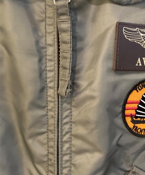 AVIREX（アヴィレックス）AVIREX (アヴィレックス) CWU-36P OCEAN EAGLE TOPGUN/フライトジャケット オリーブ サイズ:SMALLの古着・服飾アイテム