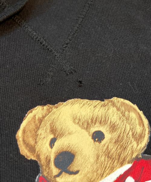 POLO RALPH LAUREN（ポロ・ラルフローレン）POLO RALPH LAUREN (ポロ・ラルフローレン) ポロベアーパーカー ブラック サイズ:Ｌの古着・服飾アイテム