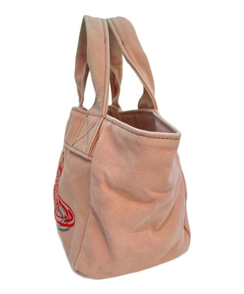 Vivienne Westwood（ヴィヴィアンウエストウッド）Vivienne Westwood (ヴィヴィアンウエストウッド) ミニトートバッグ ピンク サイズ:-の古着・服飾アイテム