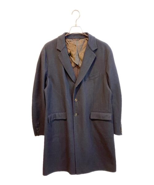 Belvest（ベルヴェスト）Belvest (ベルヴェスト) ウールチェスターコート　PT13DBA ネイビー サイズ:２の古着・服飾アイテム