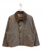Barbourバブアー）の古着「TRANSPORT Wax Jacket　222MWX1678」｜グレー