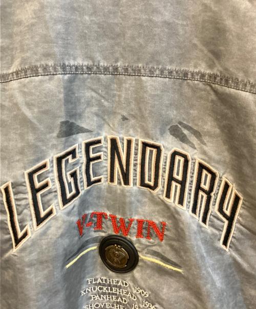 HARLEY-DAVIDSON（ハーレーダビッドソン）HARLEY-DAVIDSON (ハーレーダビッドソン) ボンバージャケット グレー サイズ:Ｍの古着・服飾アイテム