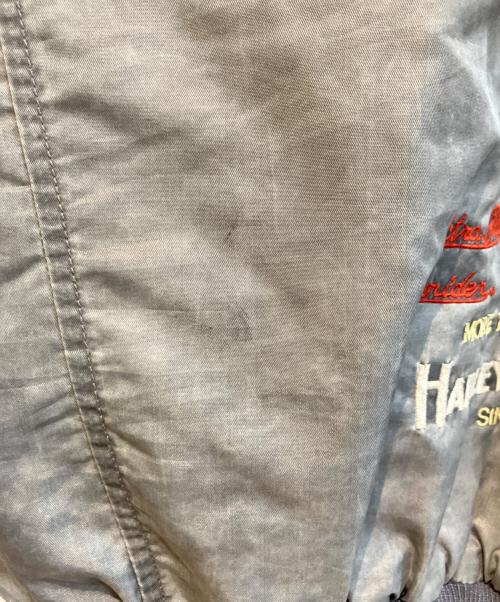 HARLEY-DAVIDSON（ハーレーダビッドソン）HARLEY-DAVIDSON (ハーレーダビッドソン) ボンバージャケット グレー サイズ:Ｍの古着・服飾アイテム