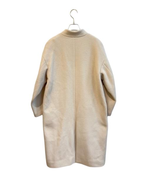 journal standard L'essage（ジャーナルスタンダード レサージュ）journal standard L'essage (ジャーナルスタンダード レサージュ) ノーカラーコート　20-020-370-1010-3-0 ベージュ サイズ:FREEの古着・服飾アイテム