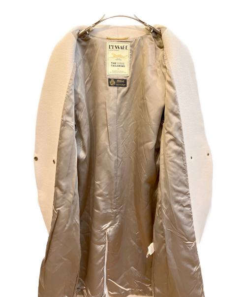journal standard L'essage（ジャーナルスタンダード レサージュ）journal standard L'essage (ジャーナルスタンダード レサージュ) ノーカラーコート　20-020-370-1010-3-0 ベージュ サイズ:FREEの古着・服飾アイテム