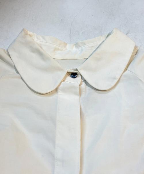 machatt（マチャット）machatt (マチャット) タックスリーブパフブラウス MCT22S501 ホワイト サイズ:Freeの古着・服飾アイテム