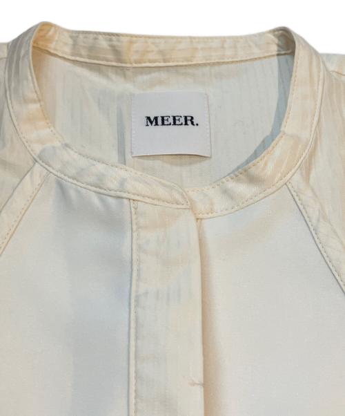 MEER（メーア）MEER (メーア) ゴードノースリーブブラウス ホワイト サイズ:Freeの古着・服飾アイテム