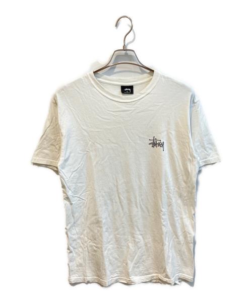 stussy（ステューシー）stussy (ステューシー) ドラゴンプリントTシャツ ホワイト サイズ:Mの古着・服飾アイテム