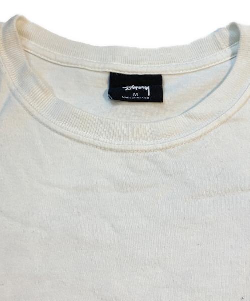 stussy（ステューシー）stussy (ステューシー) ドラゴンプリントTシャツ ホワイト サイズ:Mの古着・服飾アイテム