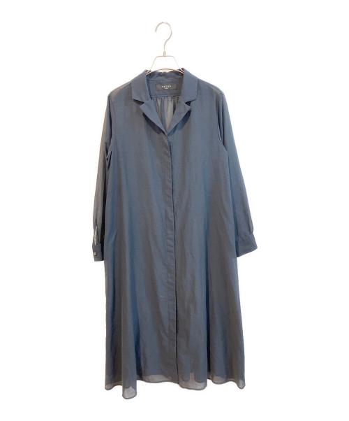 SACRA（サクラ）SACRA (サクラ) シャツワンピース ネイビー サイズ:38の古着・服飾アイテム