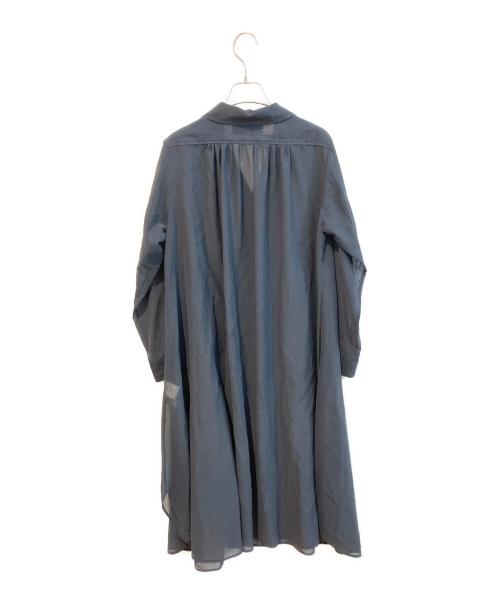 SACRA（サクラ）SACRA (サクラ) シャツワンピース ネイビー サイズ:38の古着・服飾アイテム