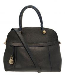 FURLA（フルラ）の古着「ハイパー2WAYショルダーバッグ」｜ブラック