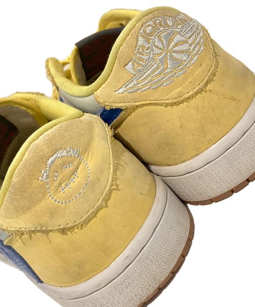 Travis Scott（トラヴィススコット）Travis Scott (トラヴィススコット) NIKE (ナイキ) スニーカー　DZ4137-700 イエロー サイズ:27の古着・服飾アイテム