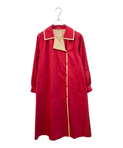 Yves Saint Laurent（イヴサンローラン）Yves Saint Laurent (イヴサンローラン) トレンチコート ピンク サイズ:Sの古着・服飾アイテム